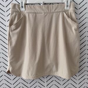 Peter Millar Women’s Beige UPF50 Athletic Golf Skort Size Medium